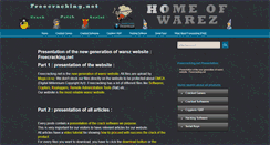 Desktop Screenshot of freecracking.net